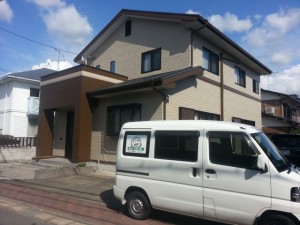 福岡県　筑紫野市　Ｎ様邸　住宅塗装工事　完了